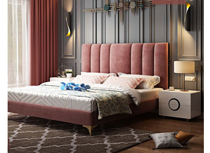 Luxury Bedroom Furniture Complete 3pcs. Set Bed 2x Bedside tables Modern