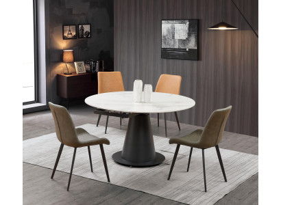 Dining room Design Furniture Chair Group Table 4 Leaning Chairs Set Suite new