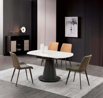 Design Dining table Round Table Dining room Living room Tables 150x90
