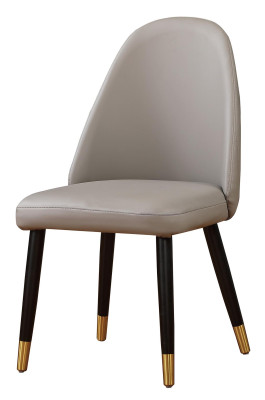Incomparable chair in gray for dining room in a modern style