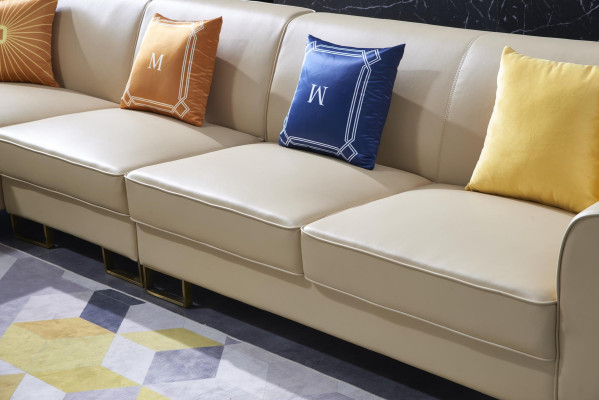 Sofa Corner sofa L-shape Armchair Coffee table Stool Corner sofa Upholstery 2-piece. new