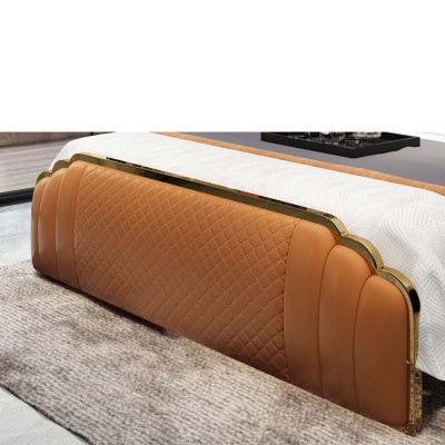 Bed Upholstery Design Luxury Hotel Double Beds Marriage Sleep Room 180x200cm