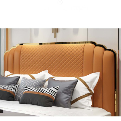 Bed Upholstery Design Luxury Hotel Double Beds Marriage Sleep Room 180x200cm