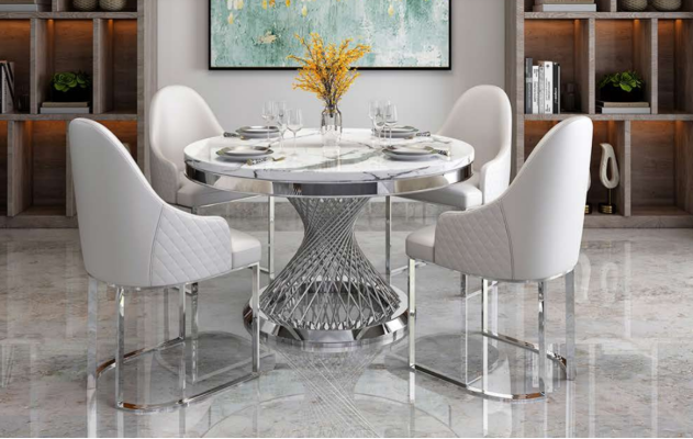 Table xxl stainless steel Furniture Art Nouveau royal luxury Furniture Dining table Immediately
