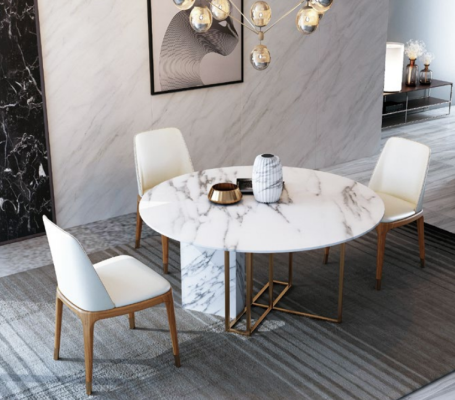 Dining table Suite Chair Set 4 Chairs + Table Dining tables Dining room