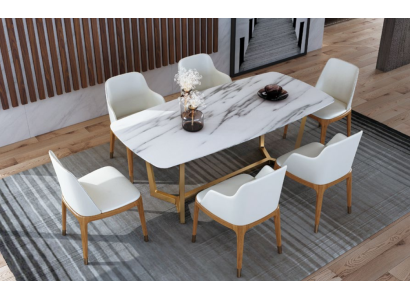 Dining table Suite Chair Set 6 Chairs Table Dining tables Tables Dining room Set
