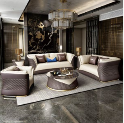 Sofa Couch Suite Seat Upholstery Complete Set 3+2+1 Sofas Decorative Designer
