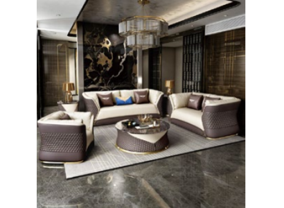 Sofa Couch Suite Seat Upholstery Complete Set 3+2+1 Sofas Decorative Designer