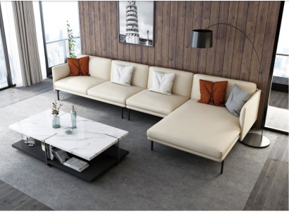 Corner sofa Sofa Couch Upholstery Living landscape Corner Sofas Deco Suite L-shape