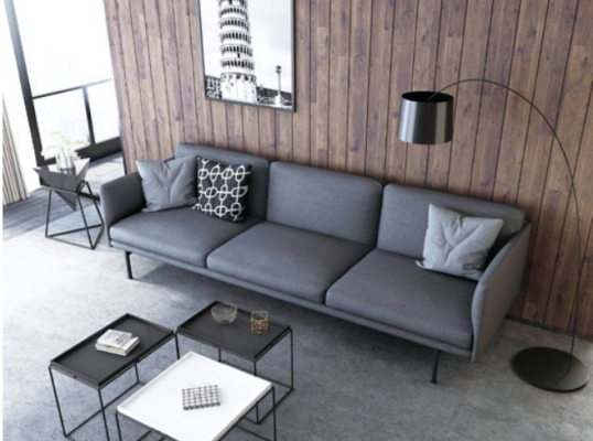 Design Sofa 4 Seater Living room Couch Couches Upholstery Sofas new XXL