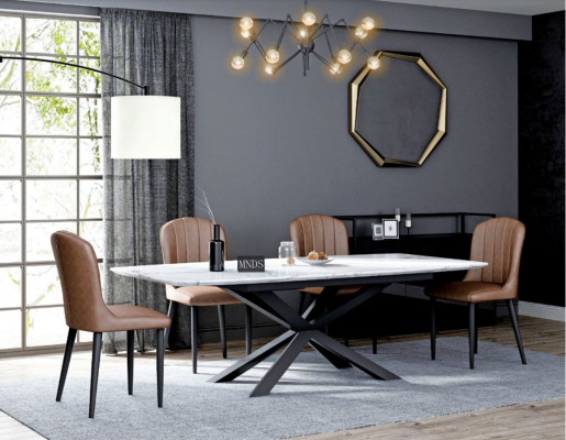 Italian Designer Furniture Dining table Office Conference Luxury Table Metal