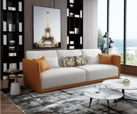 Sofa 4 Seater with Coffee table Big XXL Couch Sofas Couches Living room