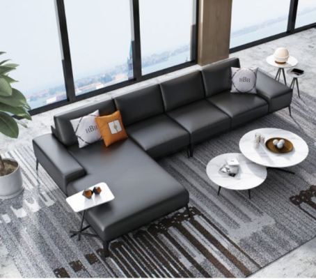 Corner sofa Upholstery Decor Suite Living landscape L-shape Designer Sofa Couch
