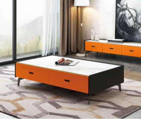 Italian Style Furniture Coffee table Glass Tables Designer Table Living room