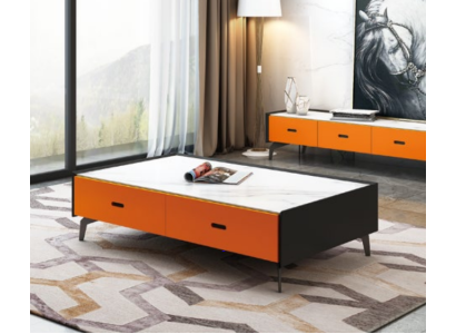 Italian Style Furniture Coffee table Glass Tables Designer Table Living room