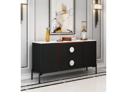 Designer Italian Chest of drawers Sideboard Wardrobe Shelf Metal Luxury Living