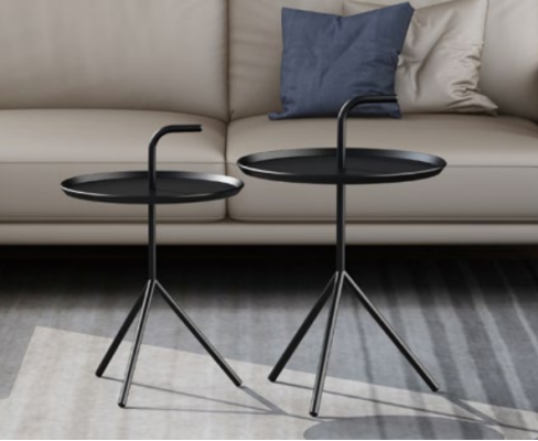 Set 2x Coffee table Decorative Coffee table Side table Designer Living room table