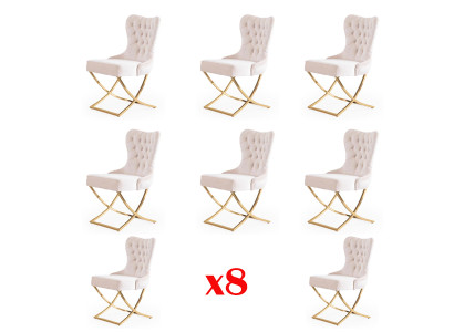 Dining room Chair Set Chairs Suite Complete Group Dining room Suite 8x Piece