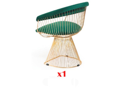 Dining room chair armchair 1x Luxurious Textile armchairs Chair Furniture