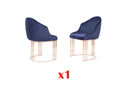 Dining Room 1x Chair Chairs Upholstery Textile Modern Designer Lehn Seat