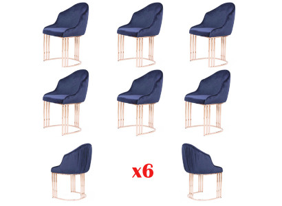 Chairs Set Group Chairs Suite 6x Groups Armchair Chair Upholstery Hotel Textile