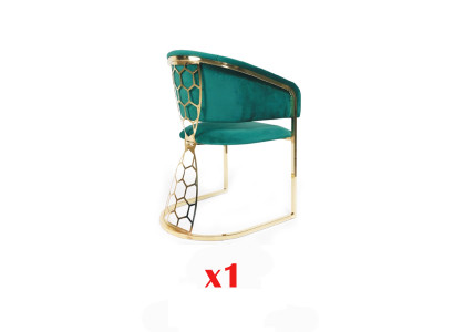Armchair Chair Dining room Lounge Seat Upholstered Chair Textile TV Armchair
