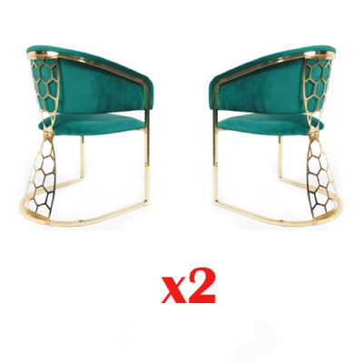 Upholstery Armchair Chair Dining room Restaurant Club Group 2x Lounge Armchair