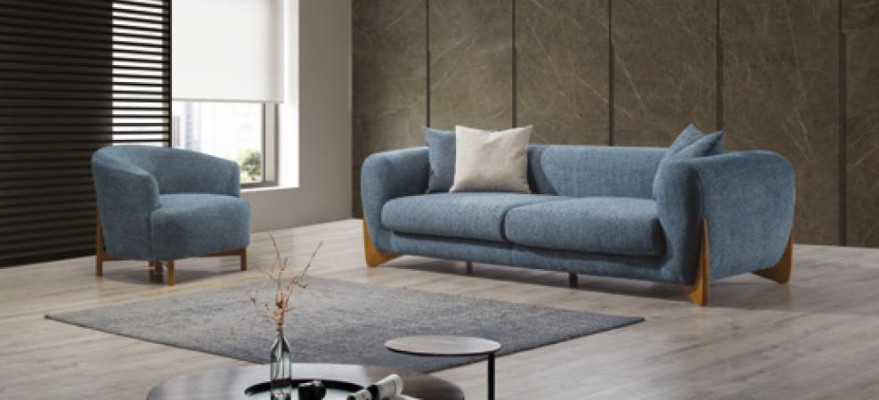 Italian Style Furnishings Sofa set Sofa Furniture 3+3+1 Seater