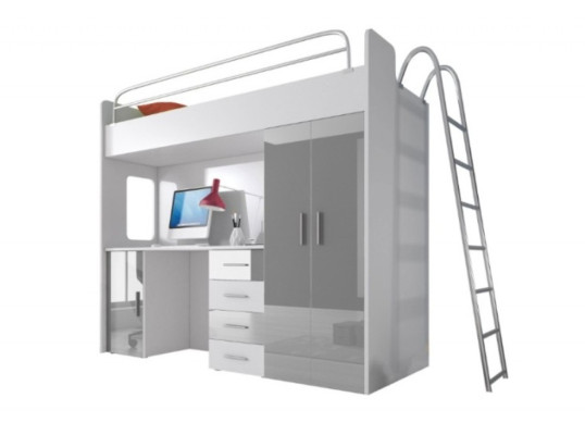 Beds Loft bed Real Wood Children & Youth room new double-decker bed floors