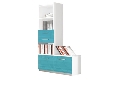 Wardrobe for Youth Room Shelf Bookcase Furniture Turkis Shelf Bookshelf 1 piece