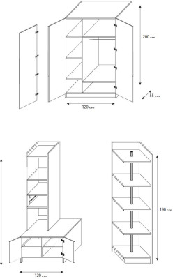 Cabinets tall cabinet youth clothes cupboards wardrobe wardrobe youth room