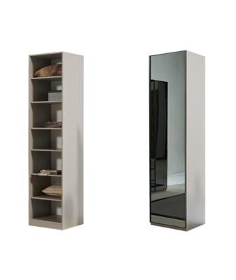 Wardrobe Wardrobe Multipurpose Wardrobe Gray Material Wood Cabinets