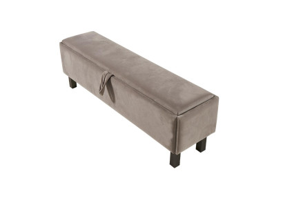 Footstool Stool Chest with Compartment Bedroom Benches Padded Bench Seat Furniture New