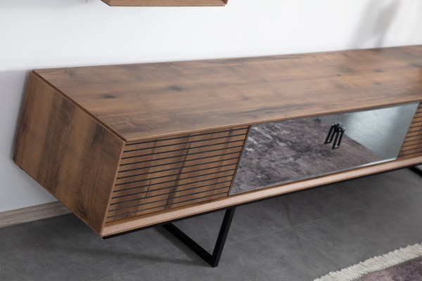 tv Schank Sideboard Brown TV-cabinet sideboard Chest of drawers Wardrobe Shelf Luxury Cabinets new
