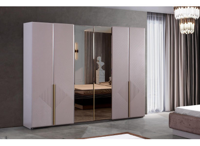 Classic r Wardrobe Wardrobe White Cabinets Bedroom Wood new