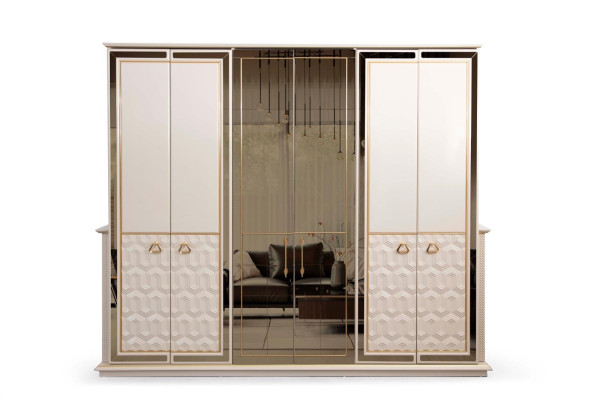 Luxurious loft style wardrobe modern style for your bedroom