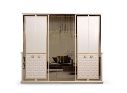 Luxurious loft style wardrobe modern style for your bedroom