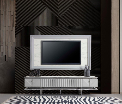 An elegant TV bedside table for your living room in a modern style