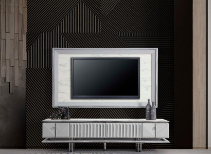 An elegant TV bedside table for your living room in a modern style
