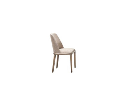 Luxury Design Upholstery Chair Chairs Seat Dining room Wood Textile Armchair Real wood