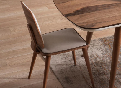 Wood Chair Dining room Luxury Chairs Armchair Modern Recliner Wooden Chair
