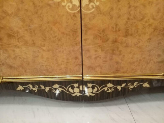 Wardrobe Bedroom Wood Wardrobe Antique Style Rococo Baroque Cabinets