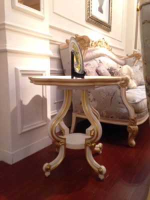 Elegant Designer Classic r Coffee table Side table Sofa Living room Table