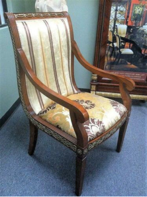 Comfort Armchair Luxury Class Baroque Style Rococo Chairs Chair 1 Seater Upholstery
