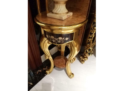 Stand for Flower Vases Luxury Class Real Handcraft Baroque Rococo Series Wood