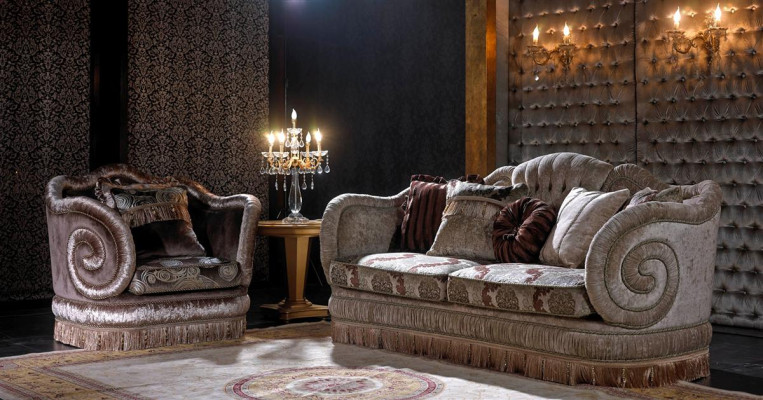 Classic sofa set 3+2 baroque rococo antique style couch couches sofa