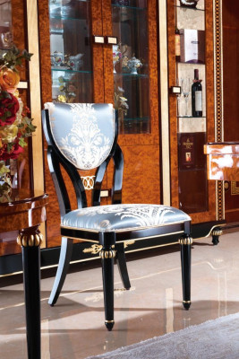 Classic s Chair set: 6 black chairs in premium quality