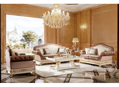 Classic r 3 Seater XXL Big Sofa Couch Baroque Rococo Sofas Couches