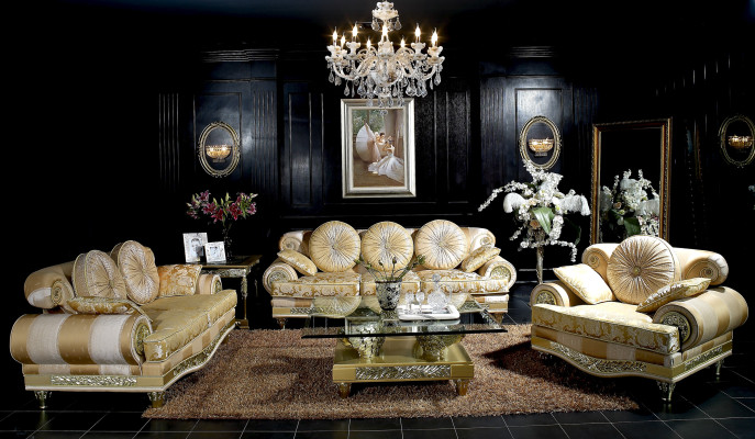 Classic Sofa set 3+2 Baroque Rococo Antique Style Sofa Couch Couches SB20 new