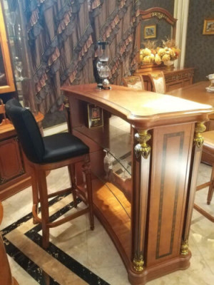 Barstuhl Bar Chairs Leather for Bar Thresen Table Chair Stool new Baroque
